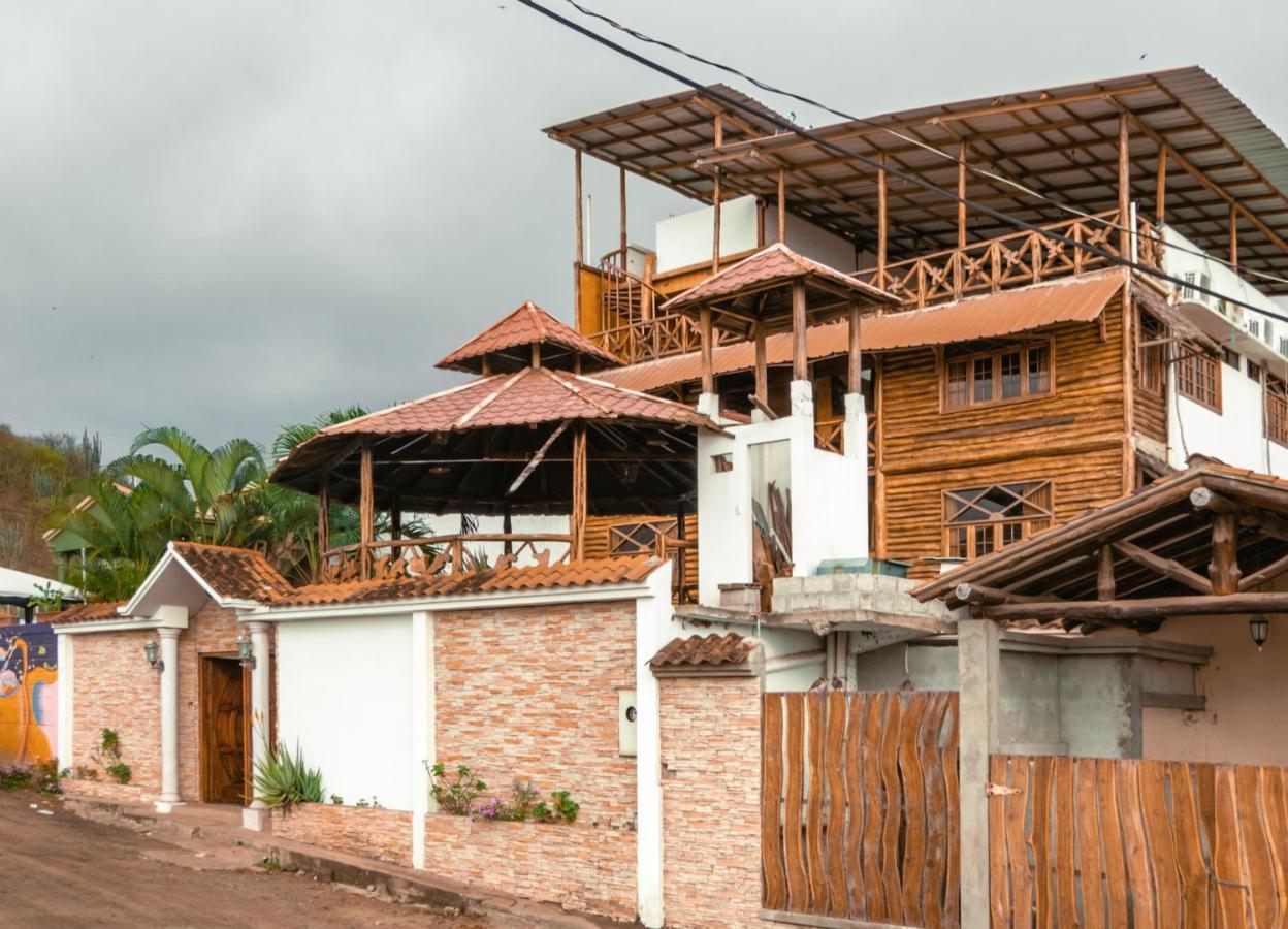 Hostal Poseidon Puerto Cayo Buitenkant foto