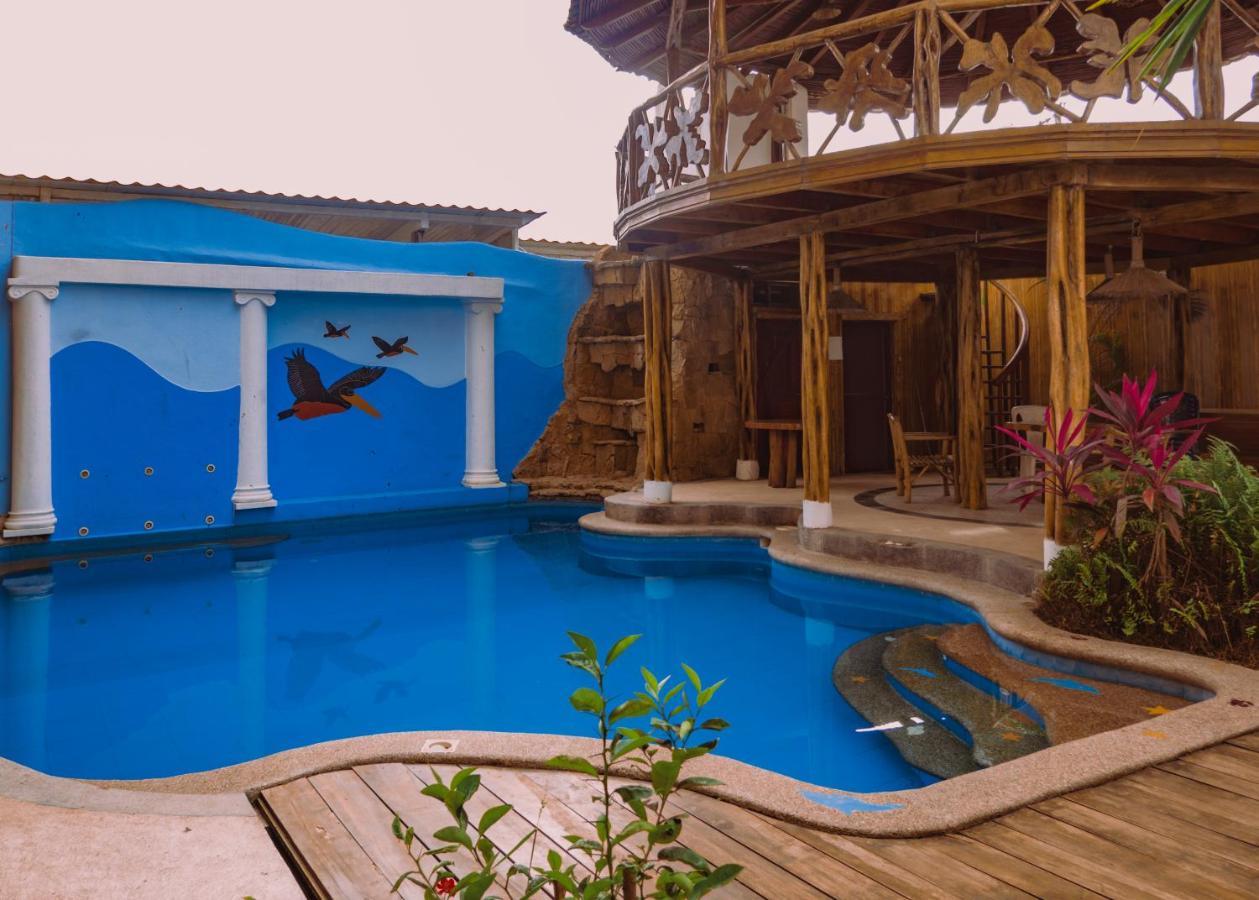 Hostal Poseidon Puerto Cayo Buitenkant foto